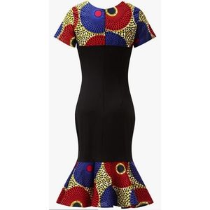 Africa Print Dress